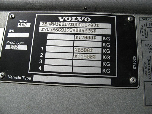 Volvo B7 17X